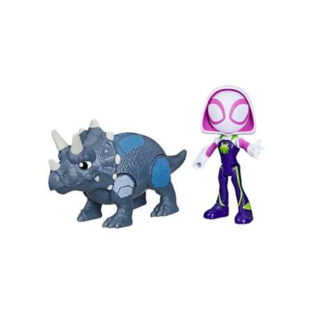 Игровой набор Hasbro Ghost-spider and Rhino Dino