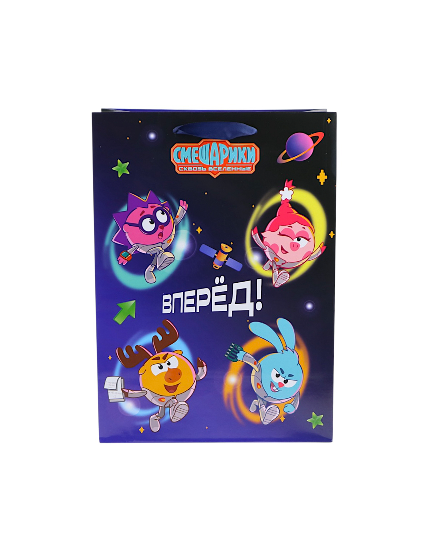 Пакет подарочный ND PLAY Смешарики 1 26*36*15см - фото 1