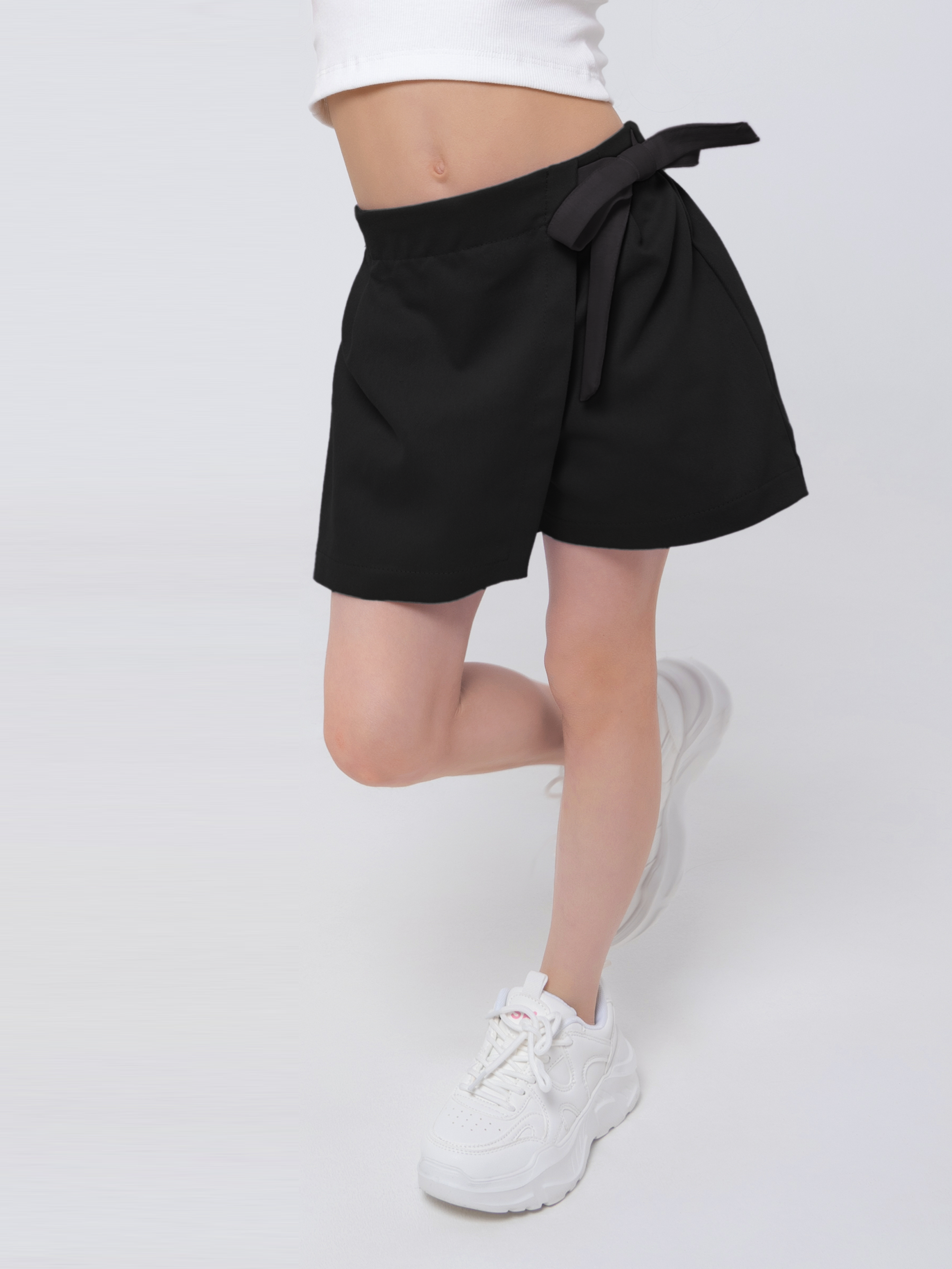 Изображение товара Детская юбка-шорты Кит и Лео 146 летняя яркая легкая