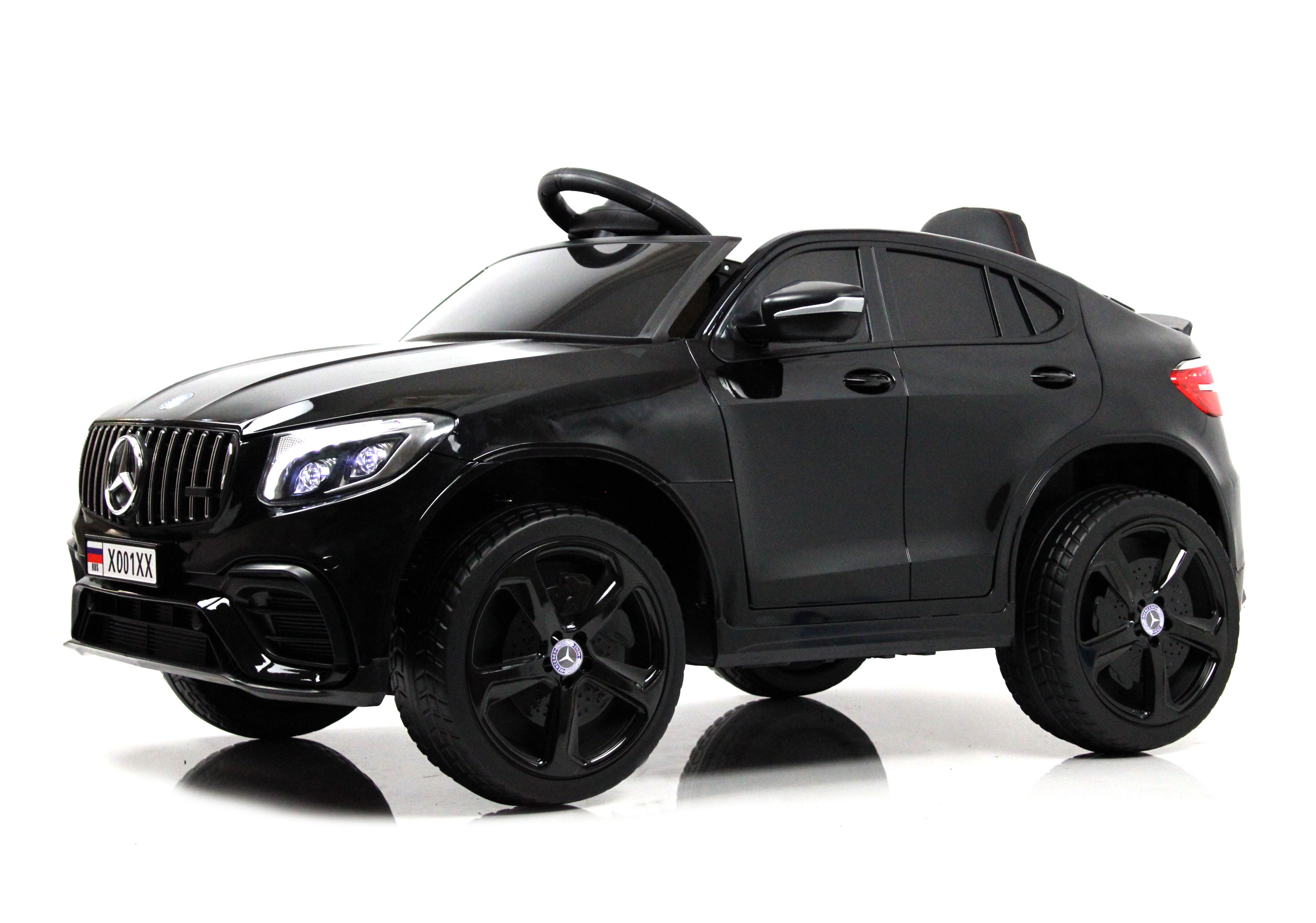 Электромобиль RIVERTOYS Mercedes X001XX-BLACK-GLANEC С пультом ДУ - фото 18