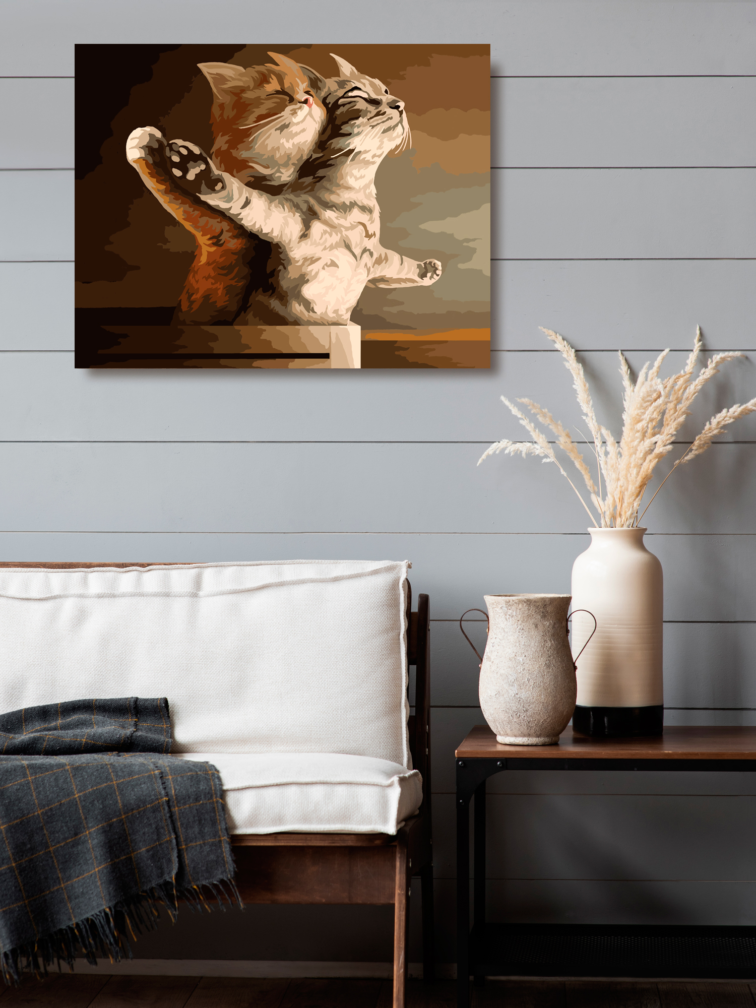 Картина по номерам Art on Canvas Кошачий Титаник в ассортименте - фото 3