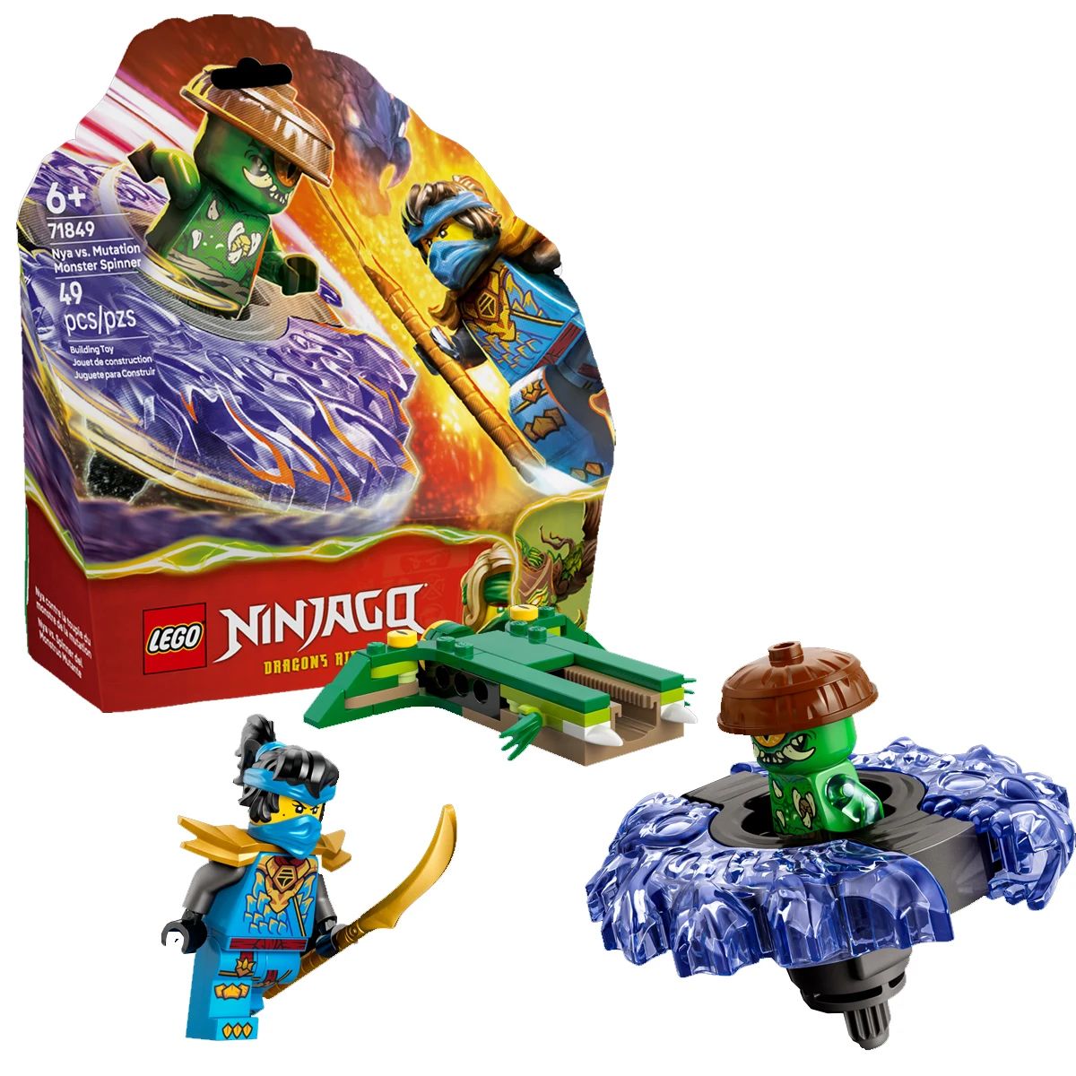Конструктор LEGO NINJAGO Спиннер Ния 49 дет. - фото 1
