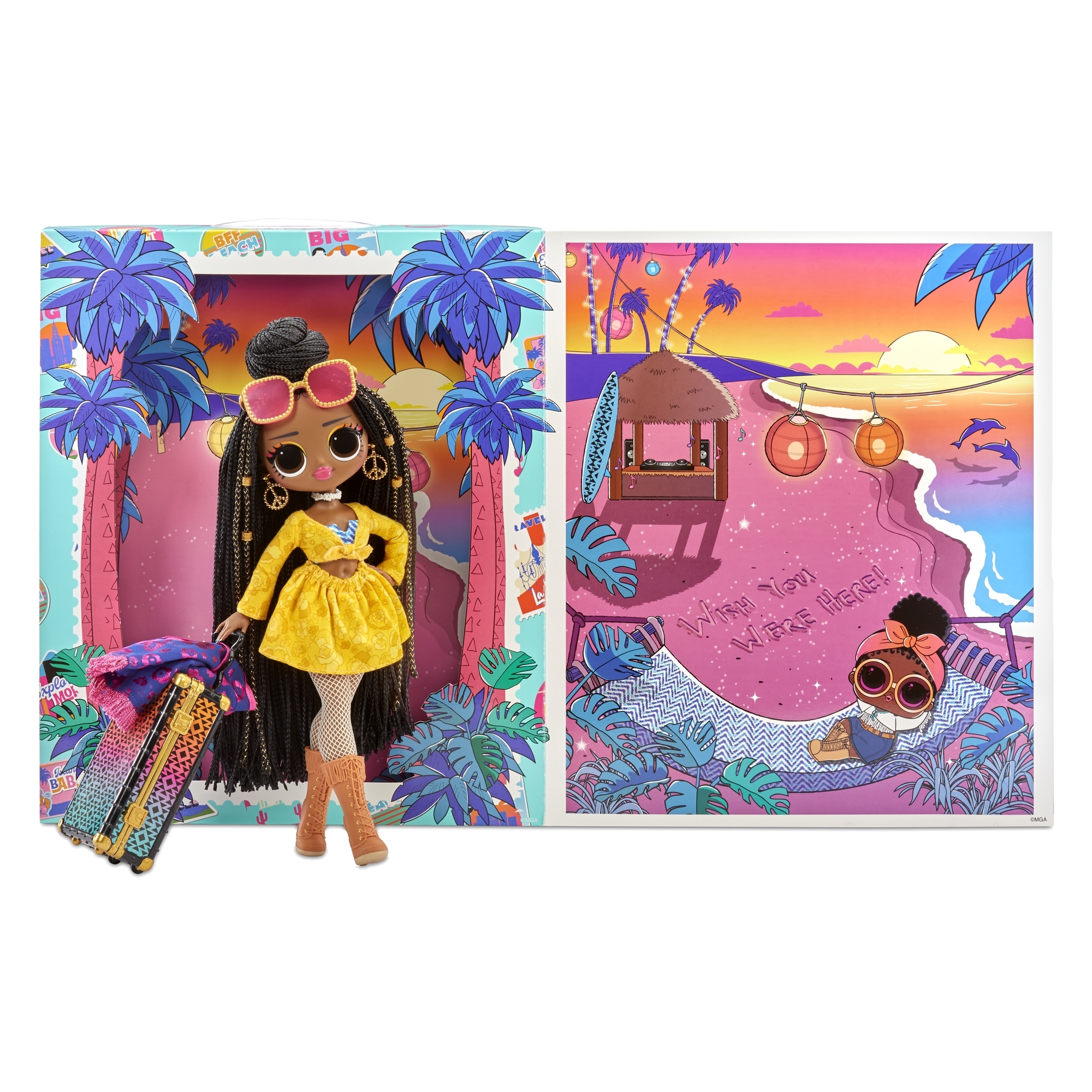 Кукла модельная L.O.L. Surprise! OMG Travel Doll Sunset 576570EUC - фото 4