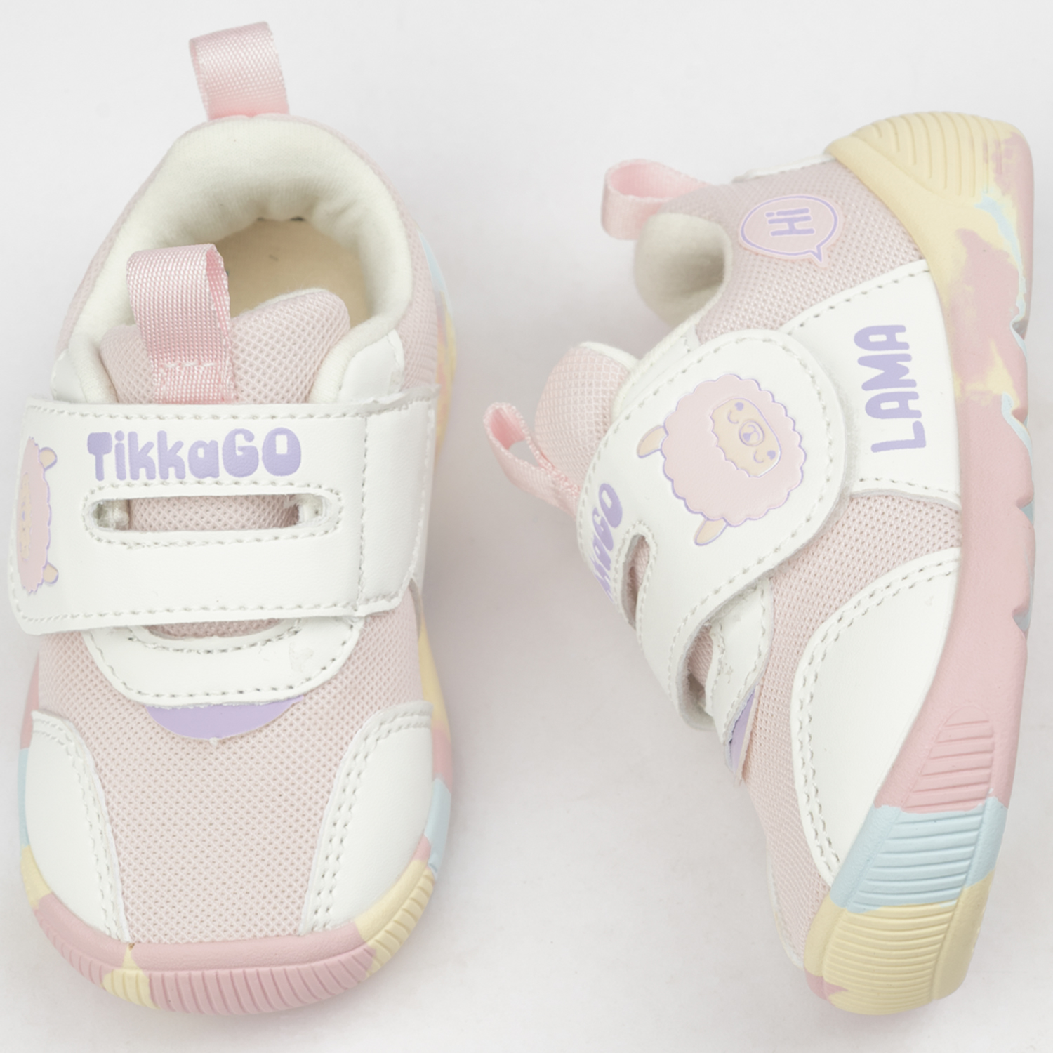 Кроссовки TikkaGo 2G11_21139_white-pink - фото 3