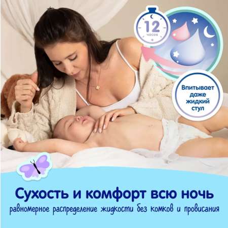 Подгузники Mepsi Comfort S (4-9 кг) 72 шт.