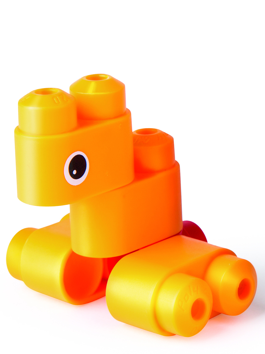 Конструктор Hape Птицы и звери из мини-блоков 13 дет. - фото 8