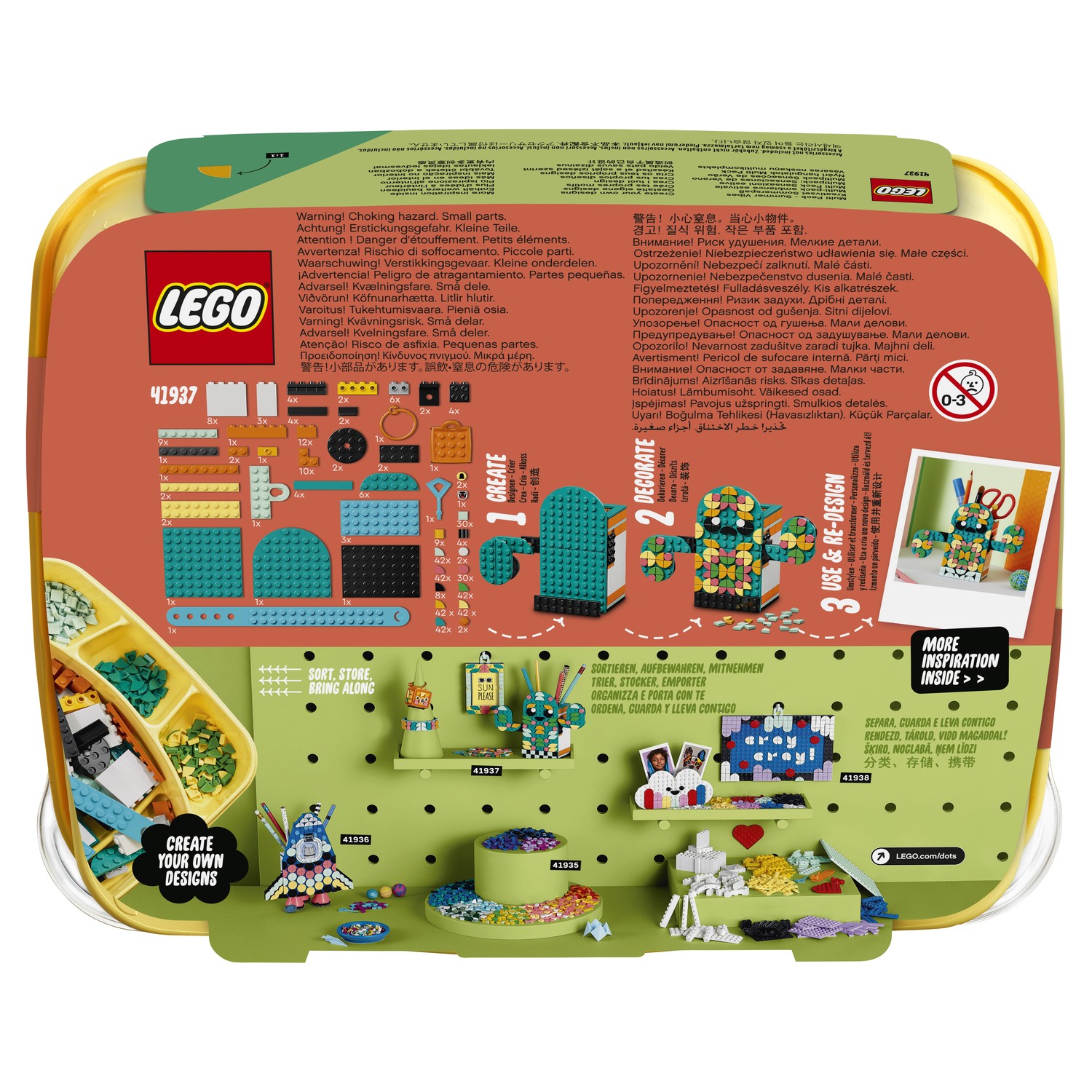 Конструктор LEGO DOTS Летнее настроение - фото 3