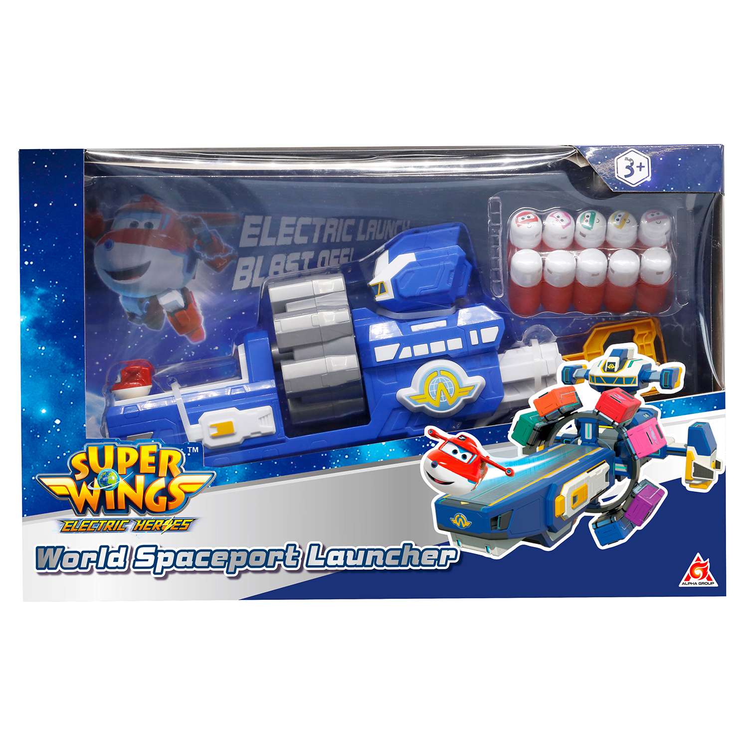 Бластер Super Wings с мягкими пулями - фото 1