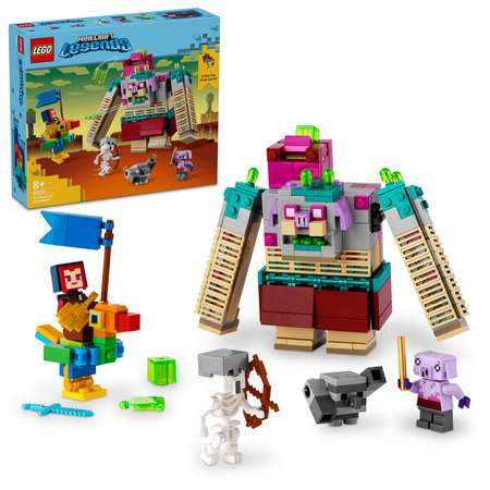 Конструктор LEGO Minecraft Схватка пожирателей блочный
