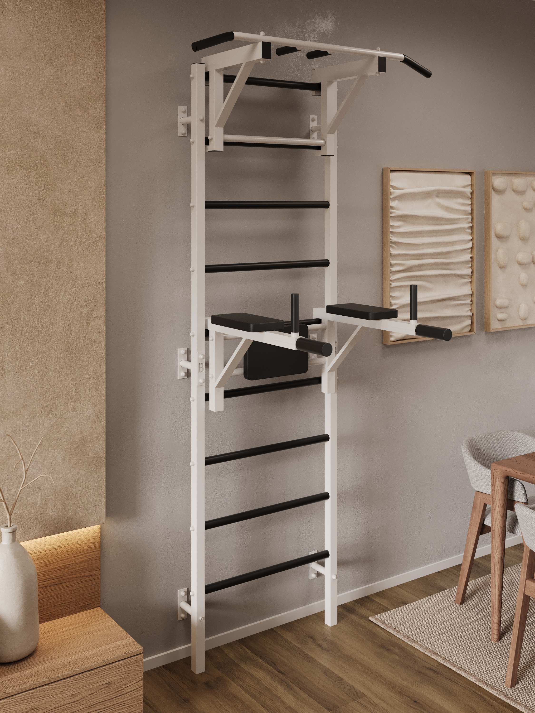 Шведская стенка BORABO PRO с навесным оборудованием - фото 12