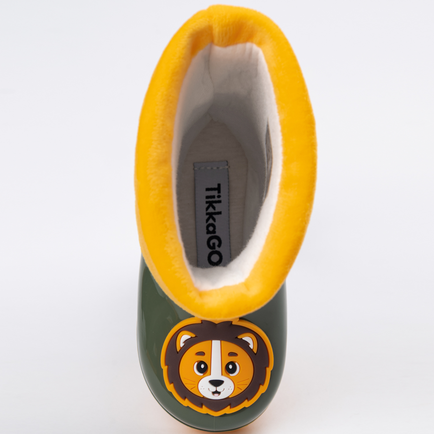 Резиновые сапоги TikkaGo 8U03_2433-1_khaki-yellow - фото 7