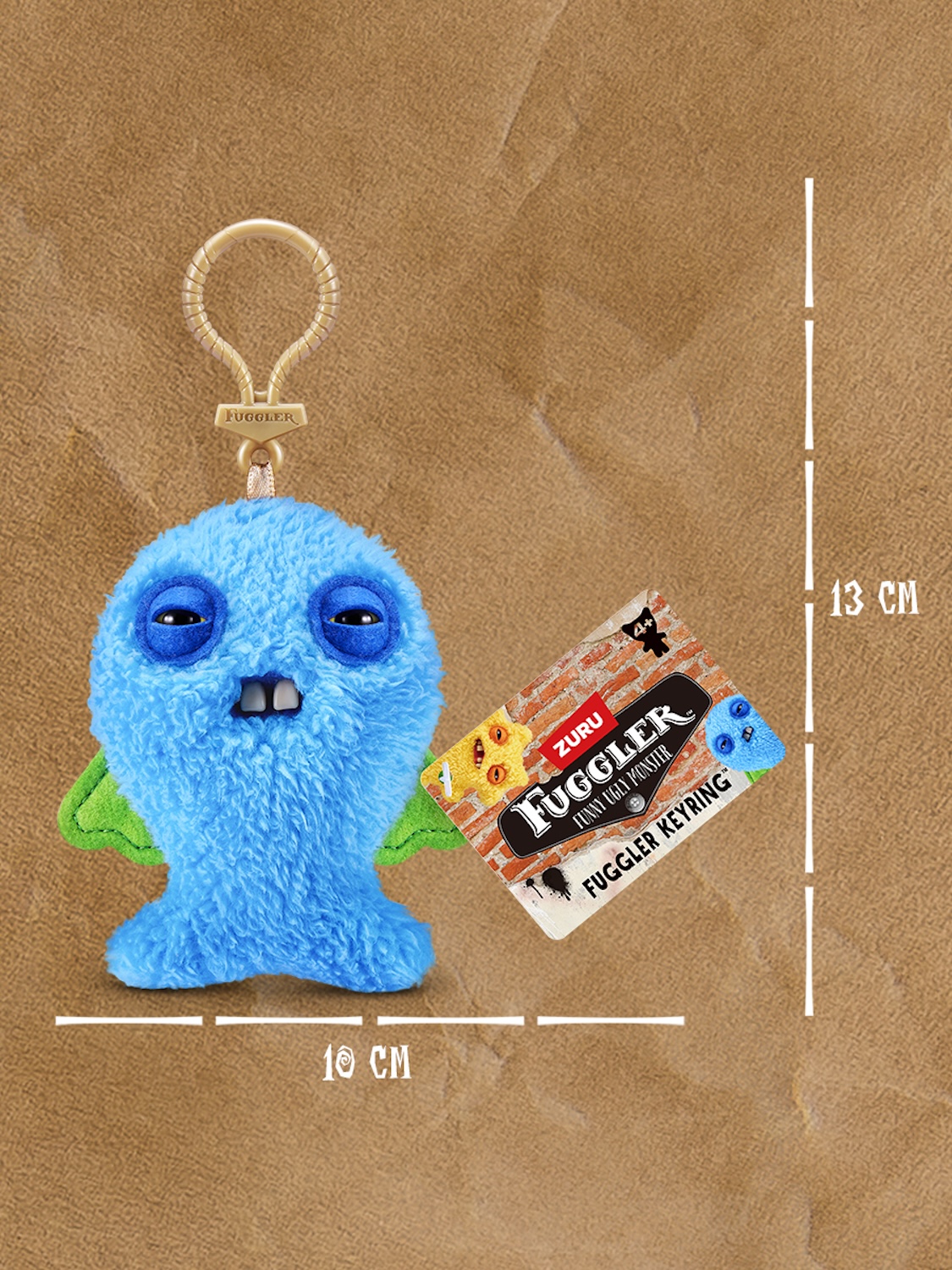 Мягкая игрушка FUGGLER Устрашающая треска - фото 3