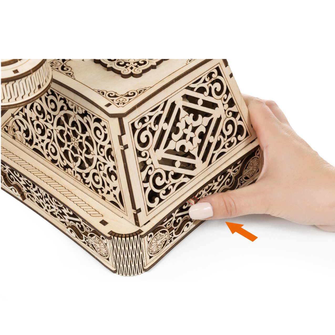 Конструктор Eco Wood Art Ретро Телефон деревянный 232 дет. - фото 14
