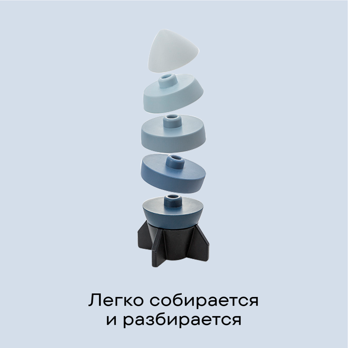 Игрушка LUKNO пирамидка - фото 5