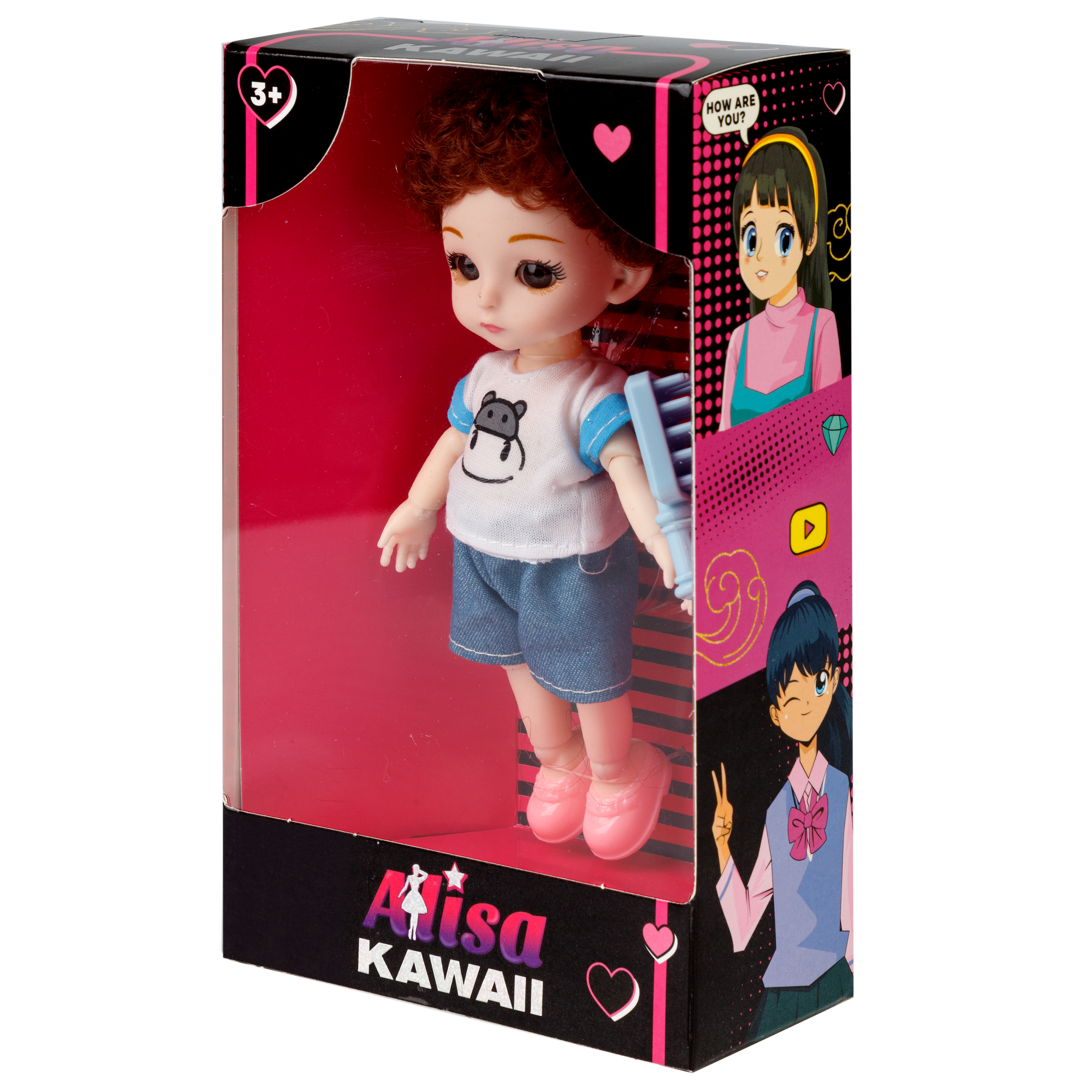 Кукла мини 1TOY Alisa Kawaii mini Т24351 - фото 16