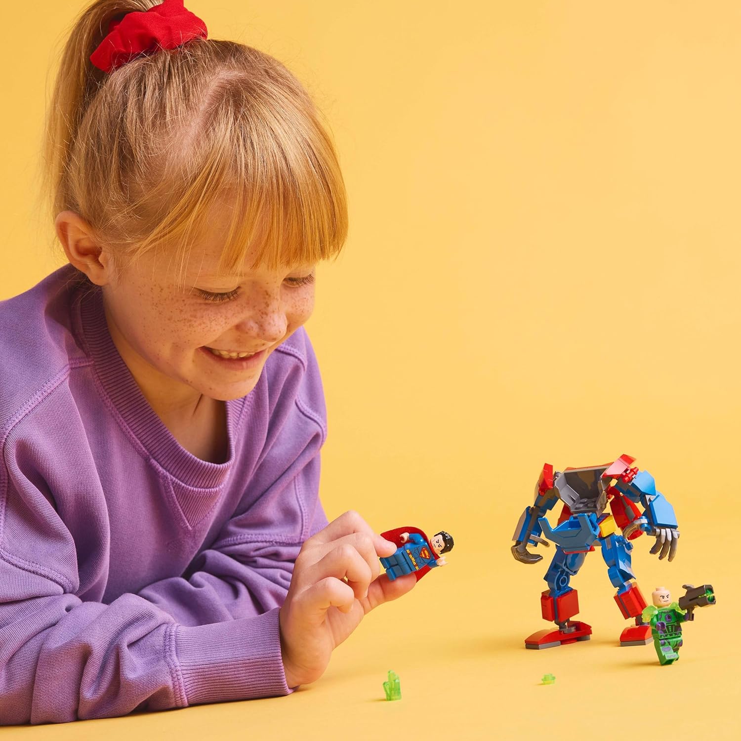 Конструктор LEGO DC Super Heroes Супермен против Лекса Лютера 120 дет. - фото 6