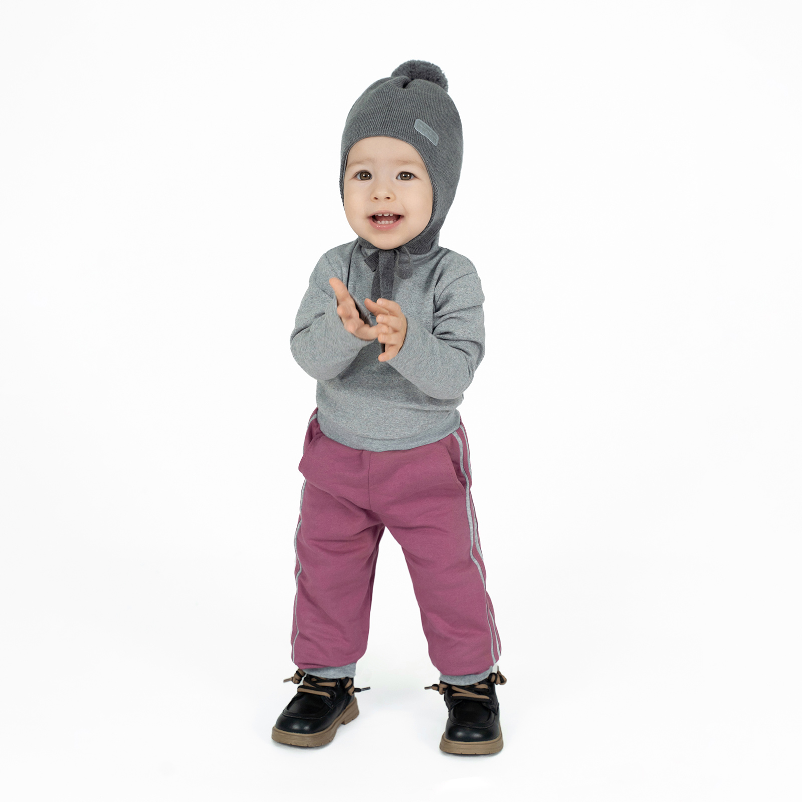 Шапка Arctic kids Ш-108 меланж - фото 2