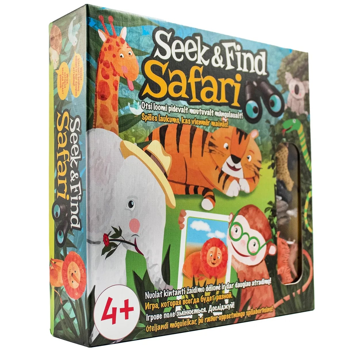 Настольная игра Tactic Games Сик и Файнд Сафари - фото 5