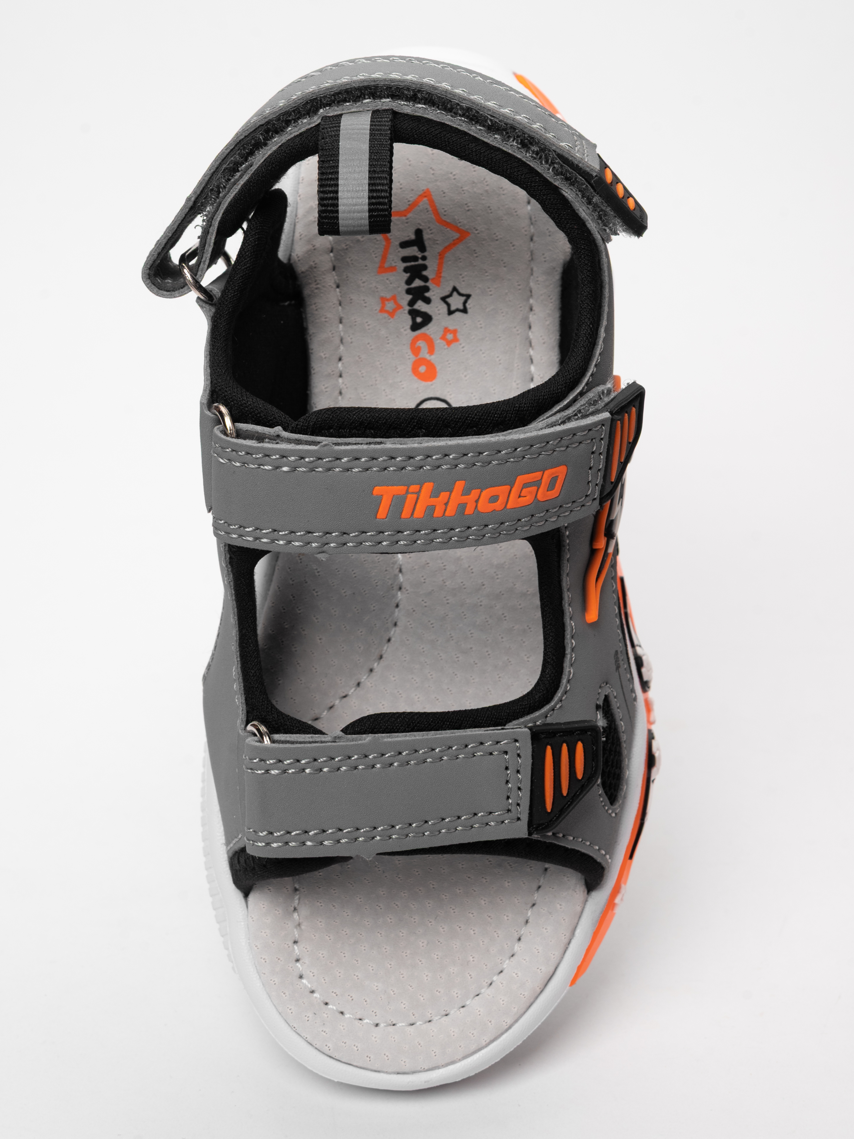 Сандалии TikkaGo 3D34_11261_grey-orange - фото 6