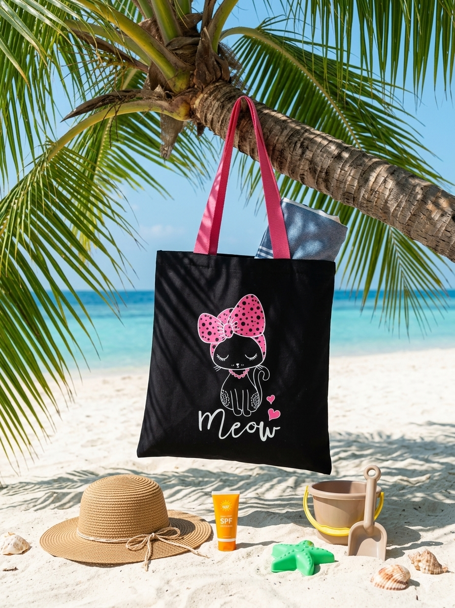 Изображение товара Женская тканевая сумка шоппер с принтом листьев бежевого цвета Изображение товара Женская тканевая сумка шоппер с принтом листьев бежевого цвета