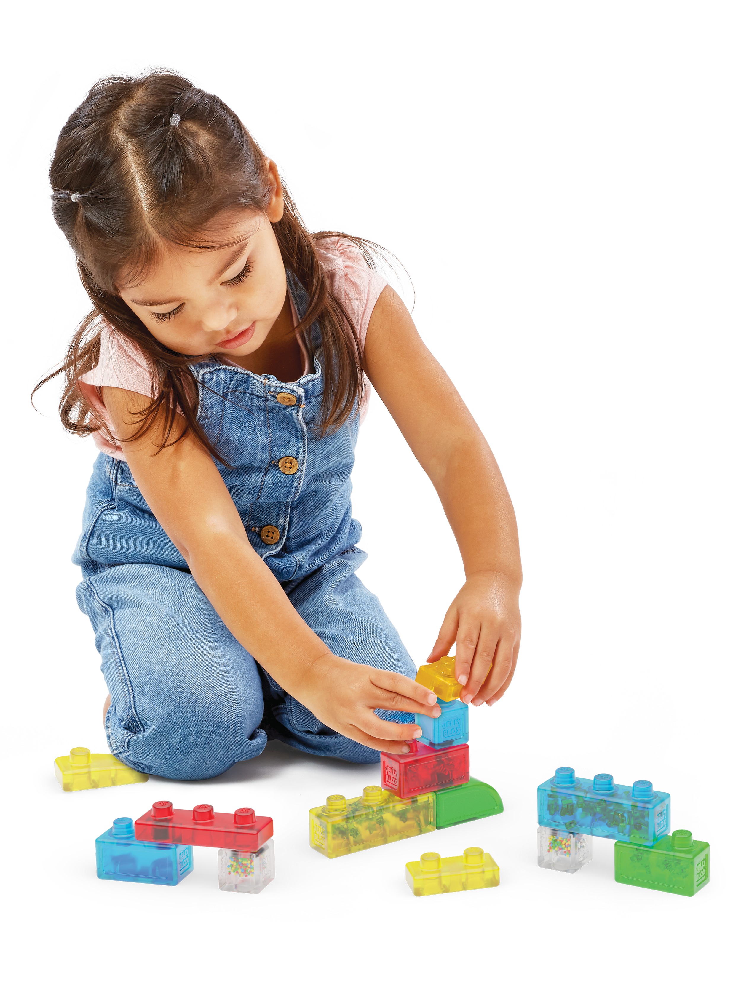 Конструктор Jelly Blox Набор с контейнером мягкий 30 дет. - фото 10