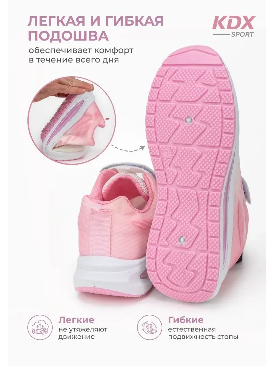 Кроссовки KDX KL-01 pink - фото 9