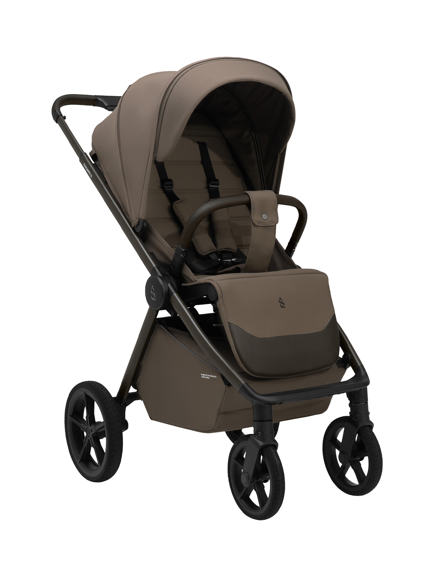 Коляска прогулочная Sweet Baby Elegante D Dark Beige бежевый - фото 15