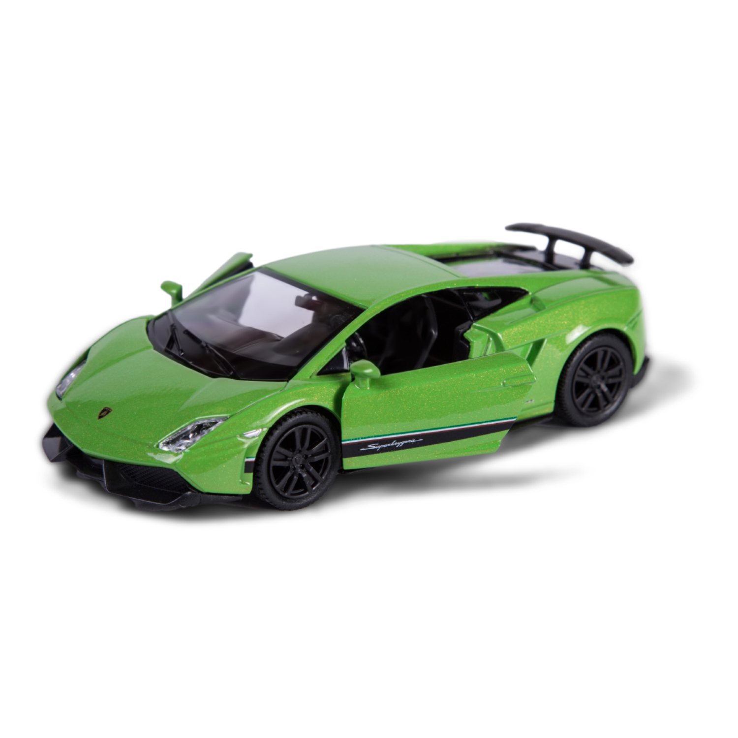 Автомобиль Mobicaro Lamborghini Gallardo 1:32 зеленый 544998 - фото 2