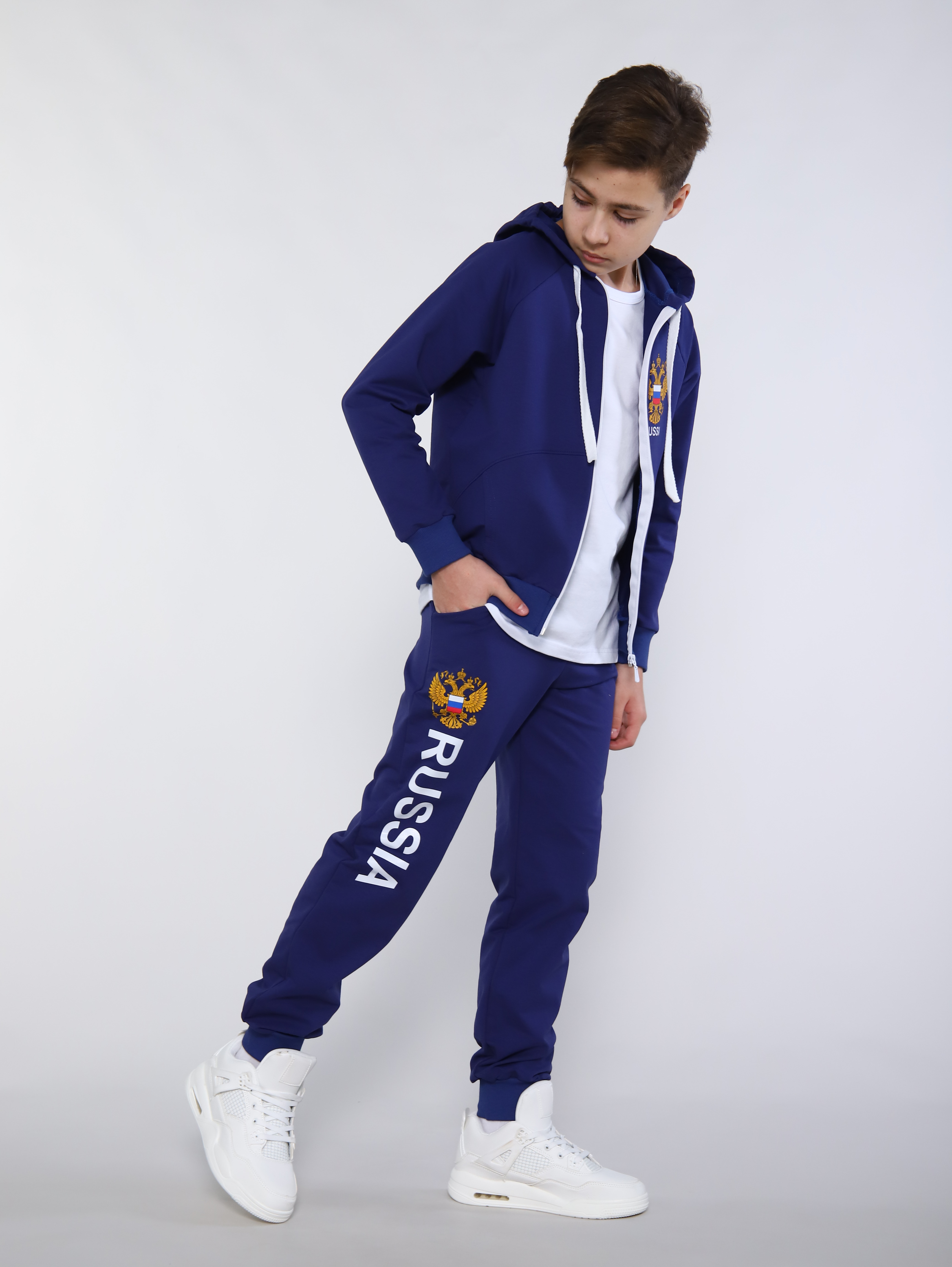 Костюм ЛАДОШКИ Костюм Марафон василек - фото 1