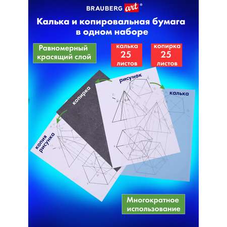 Калька Brauberg 5 лист.