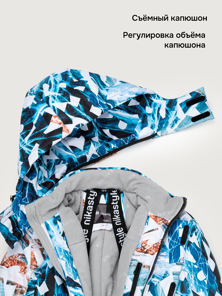 Комбинезон NIKASTYLE 8з1926 лед/черный - фото 11