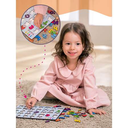 Игрушка ViromToys сортер Алфавит Монтессори