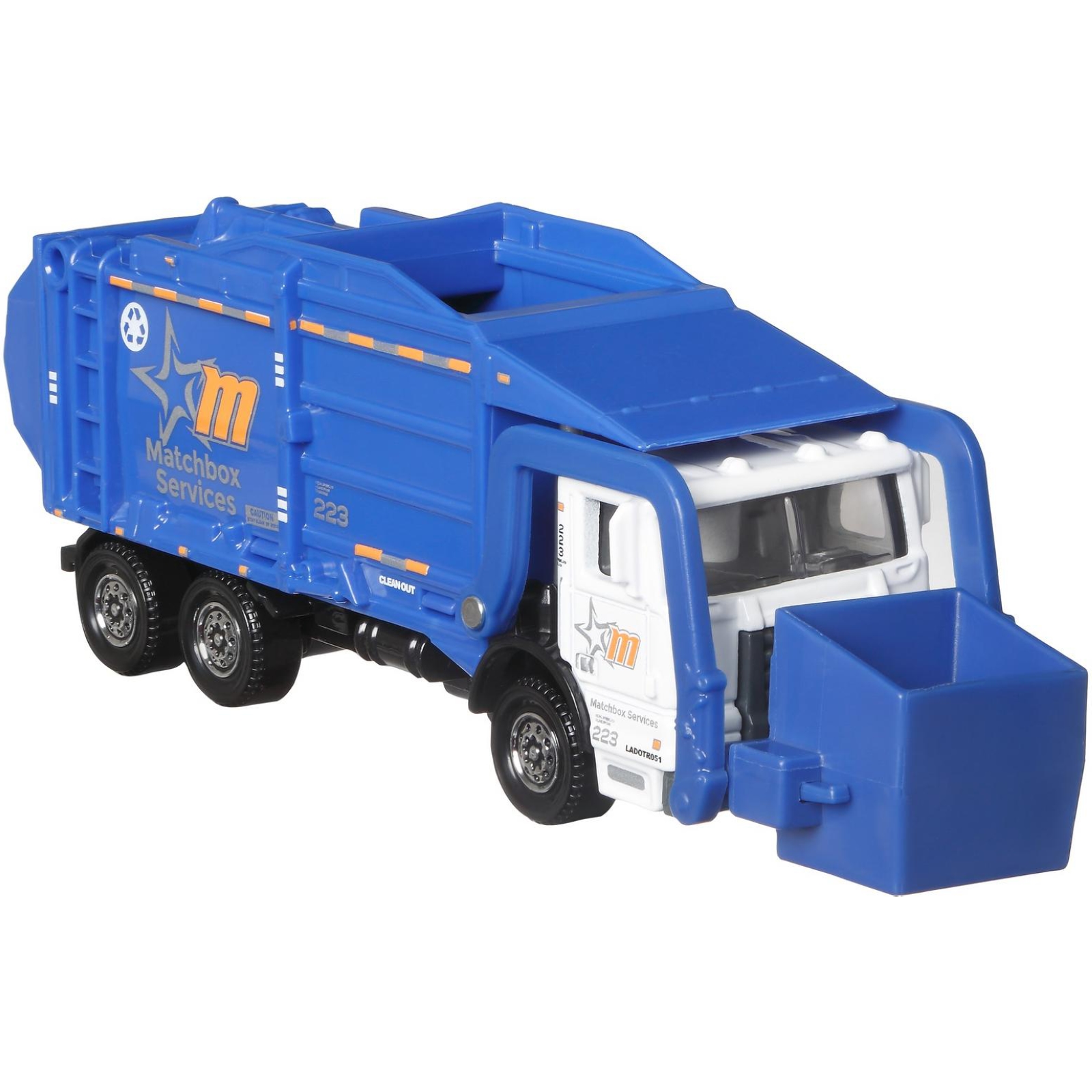 Мусоровоз Matchbox N3242 - фото 4