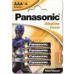 Щелочная батарейка Panasonic LR03REB/4BPRPR