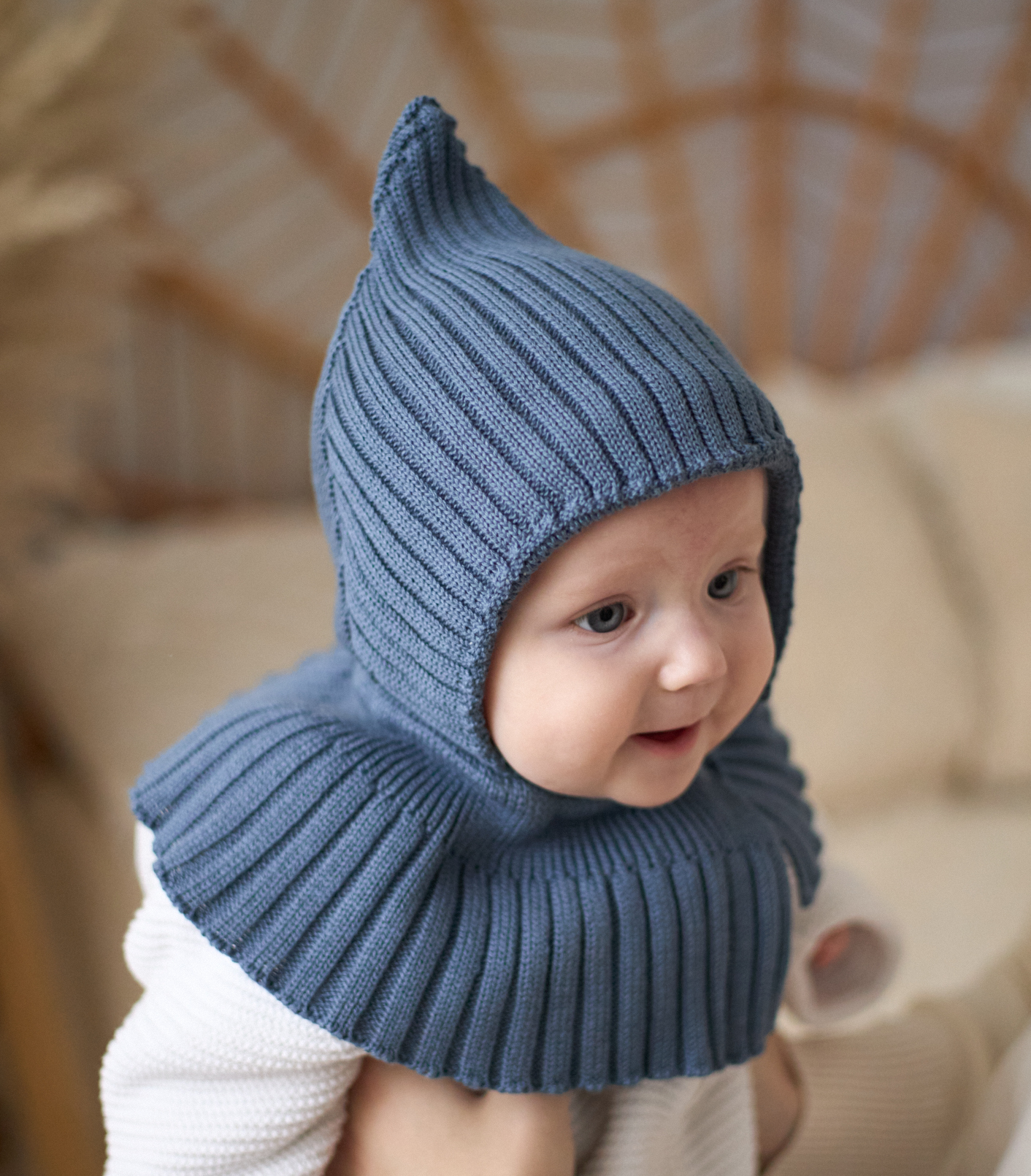 Шапка-шлем Starkoff Kids Д100228 - фото 1
