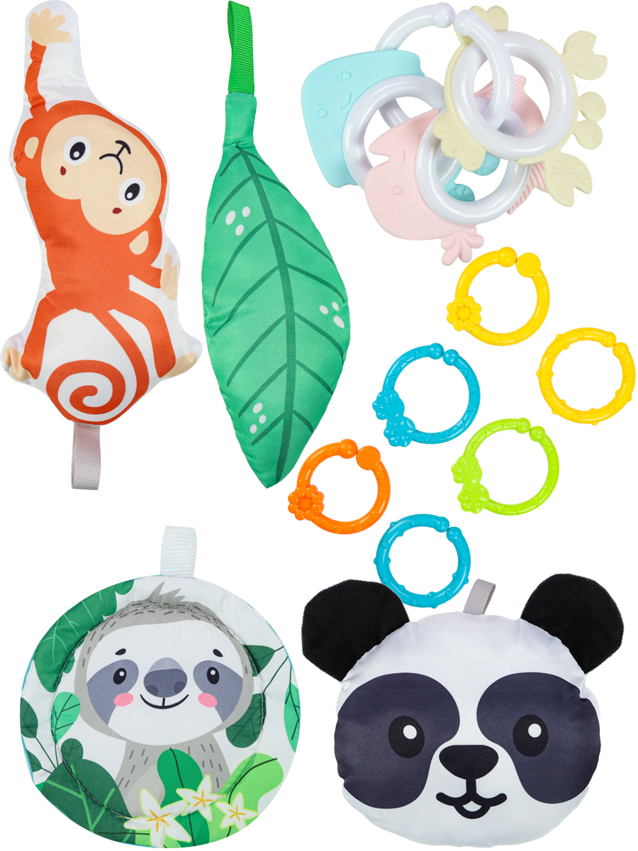 Коврик Рыжий кот с дугами, трансформер - фото 13