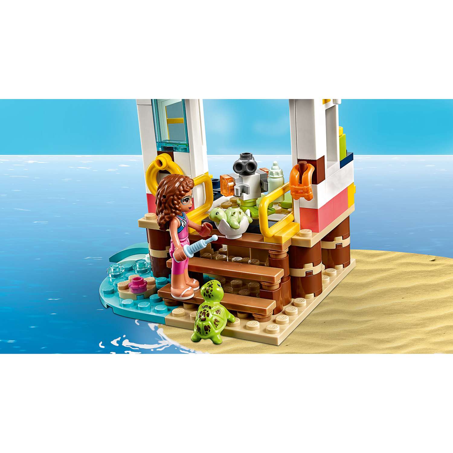 Конструктор LEGO Friends Спасение черепах блочный - фото 10