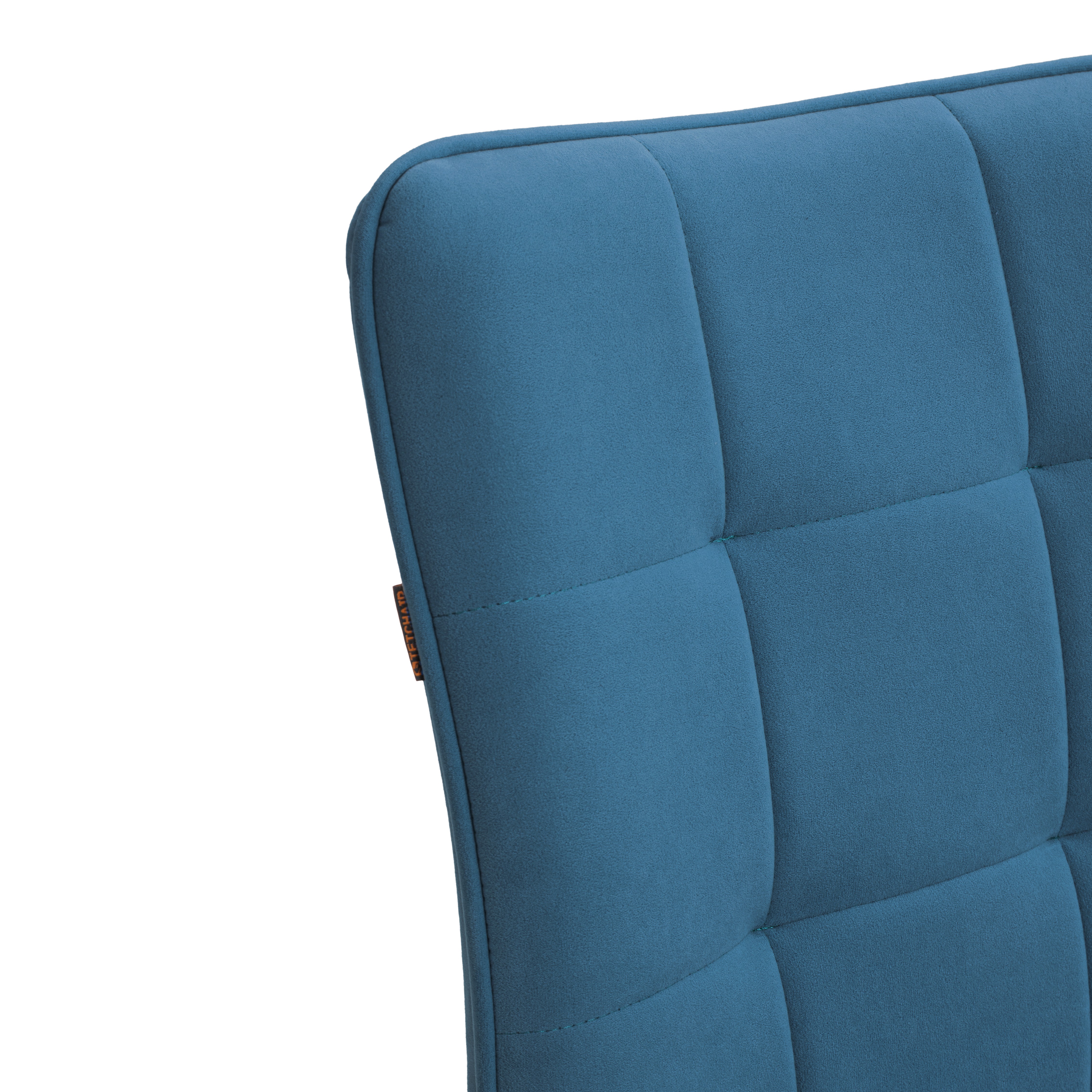 Компьютерное кресло TETCHAIR Ван велюр синий - фото 10