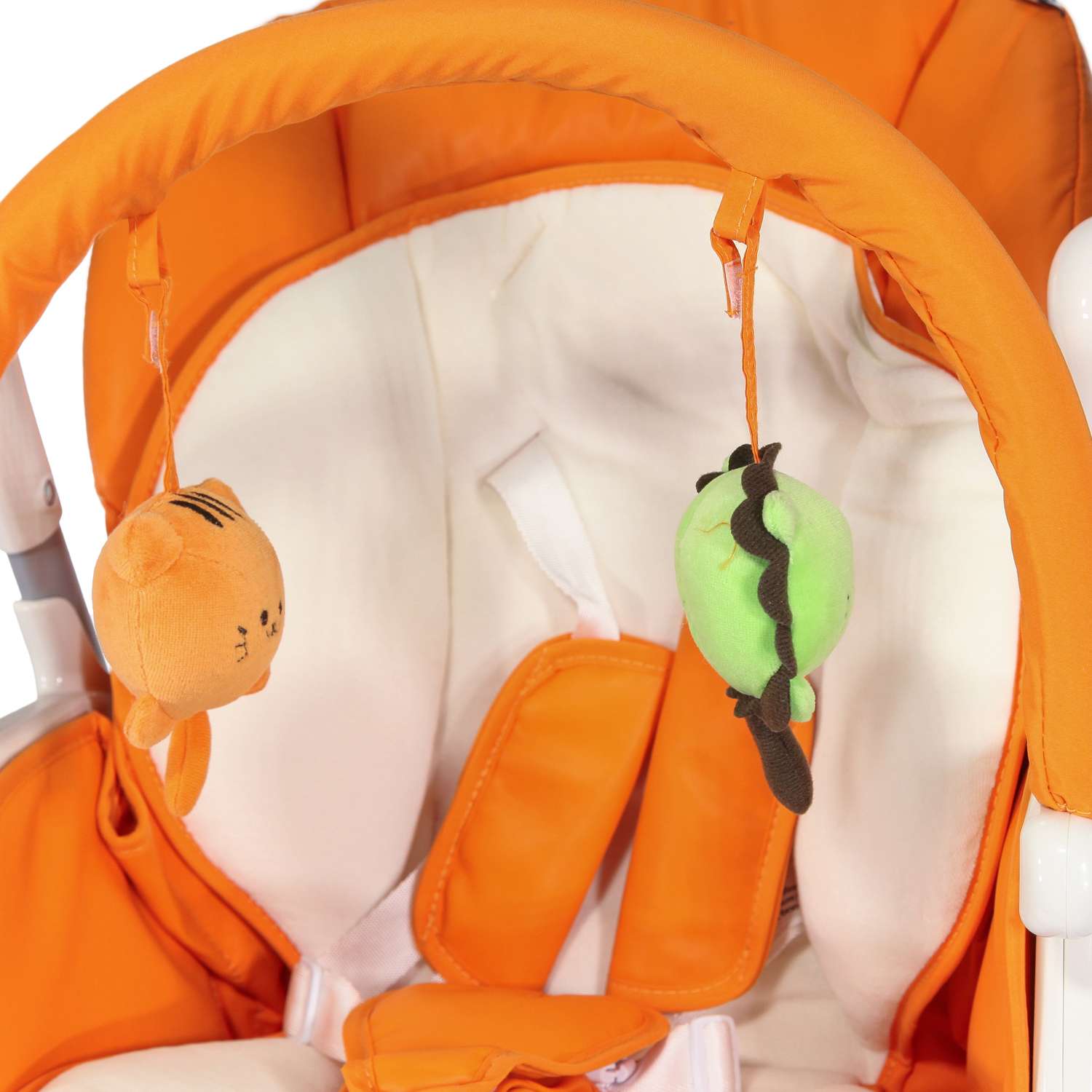Стульчик для кормления Babyton Orange 2 в 1 - фото 15