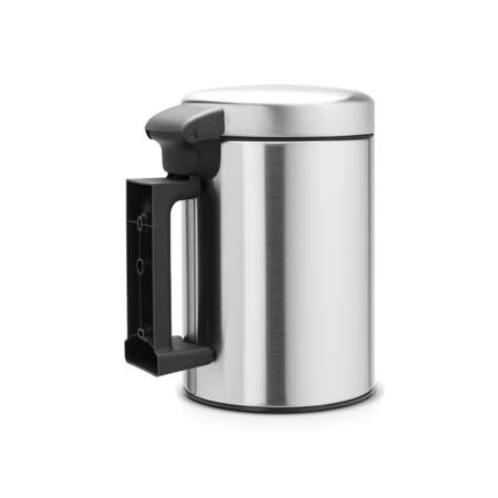 Бак мусорный Brabantia NewIcon настенный стальной матовый 3л 115561