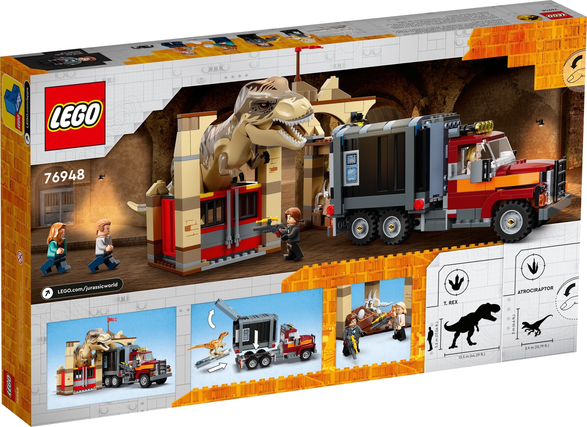 Конструктор LEGO Jurassic World 76948 466 дет. - фото 7