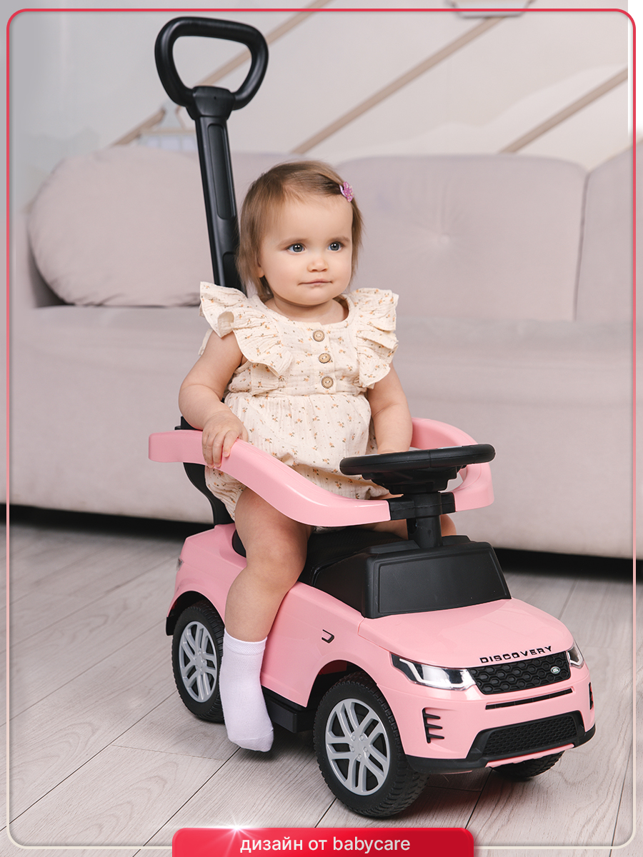 Каталка BabyCare Land Rover черный - фото 14