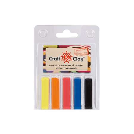 Глина Craft and Clay 5 цв.