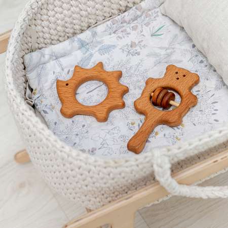 Игрушка Mag Wood погремушка Мамино счастье