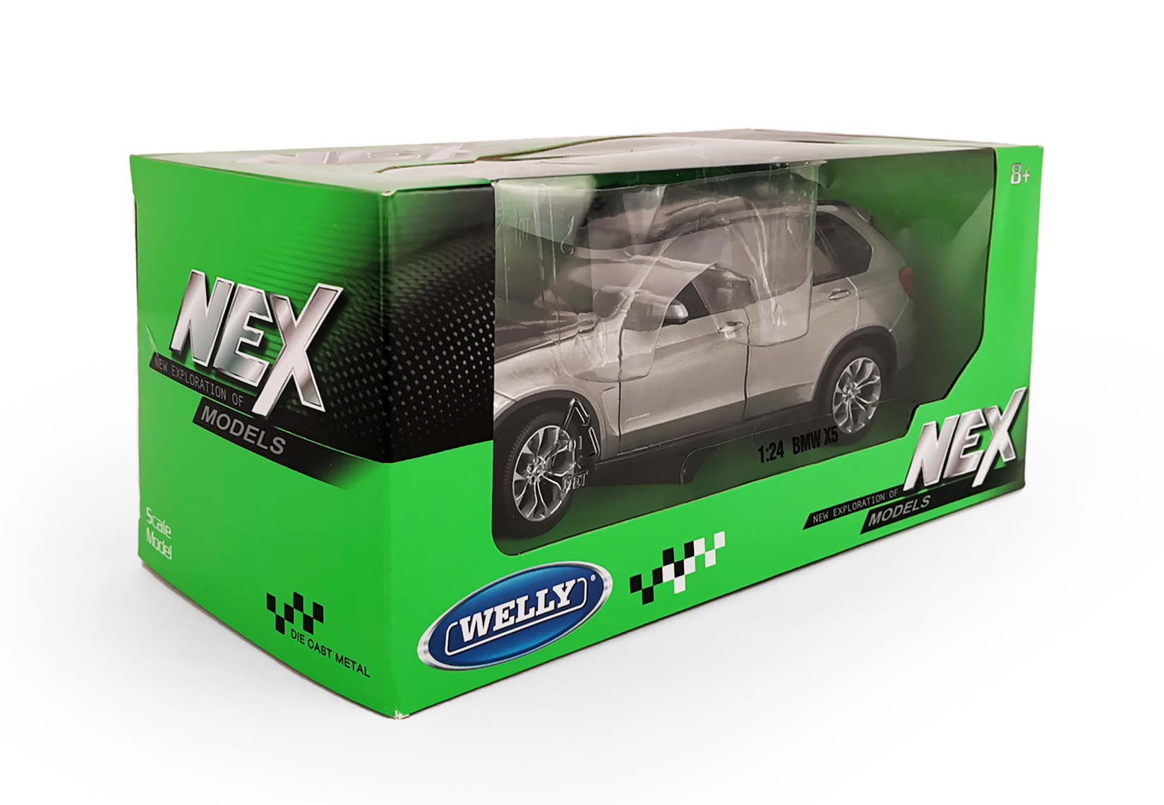 Автомобиль Welly BMW X5 1:24 24052W - фото 5