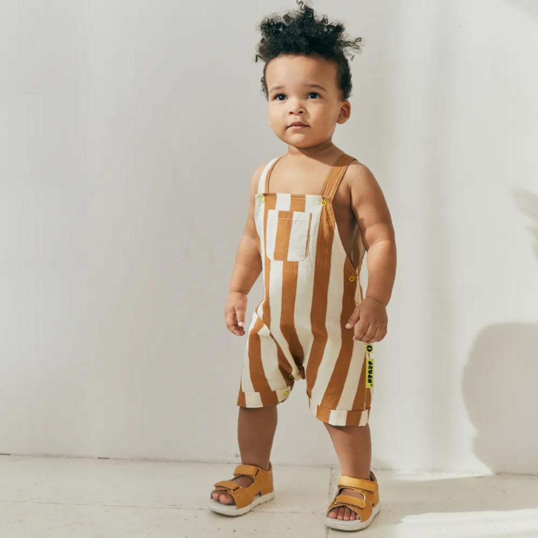 Комбинезон Happy Baby 88114-brown stripe - фото 1