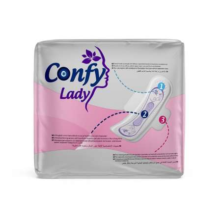 Прокладки гигиенические CONFY Lady Ultra normal 10 шт