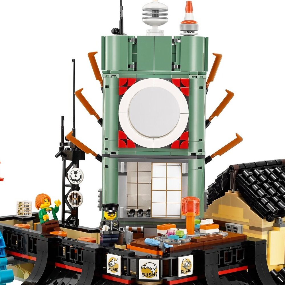 Конструктор LEGO NINJAGO Ниндзяго Сити 70620 490 дет. - фото 5