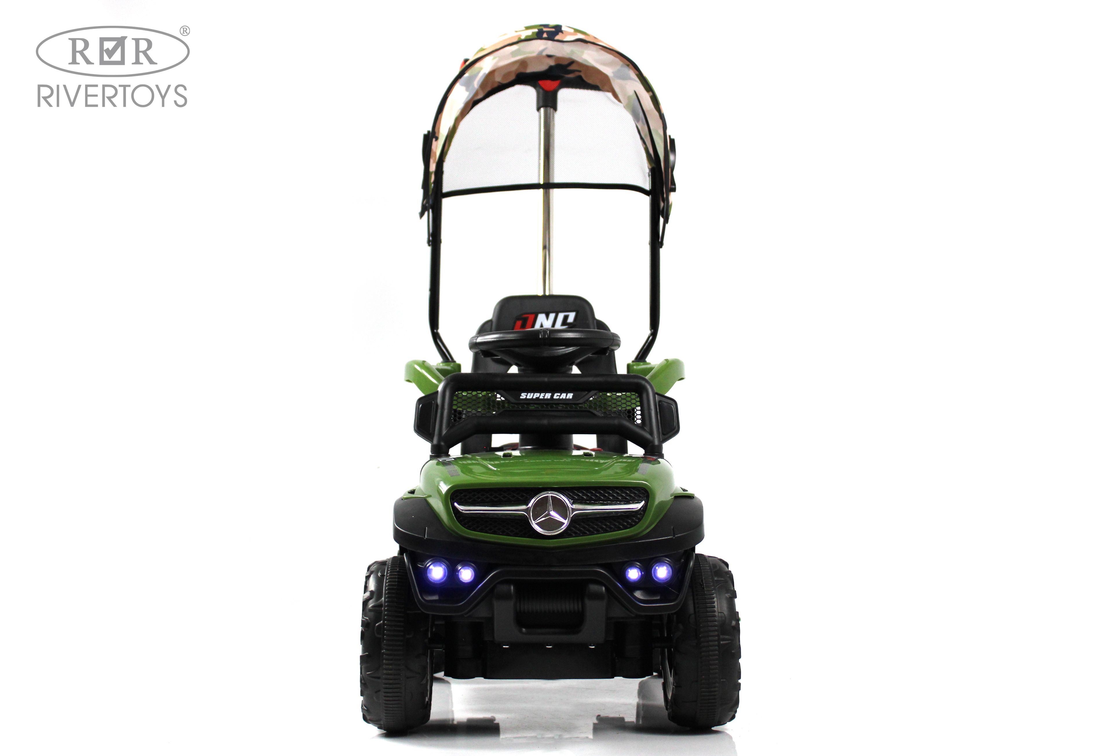 Электромобиль RIVERTOYS G005GG-GREEN С пультом ДУ - фото 4