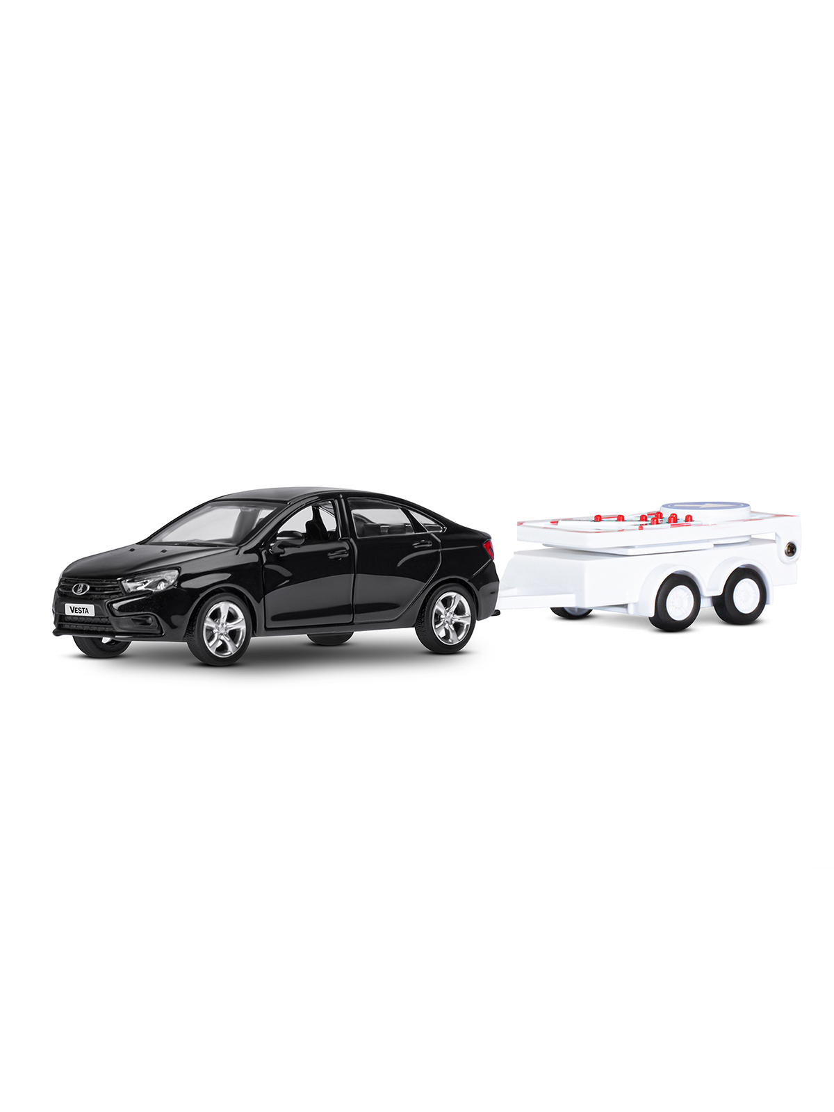 Автомобиль АВТОпанорама LADA Vesta 1:43 JB1251620 - фото 7
